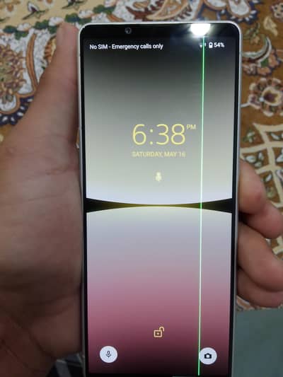 new phone Sony sim working water pack