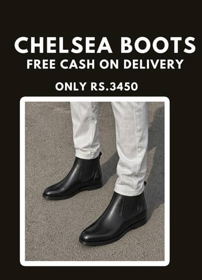 Brand new Chelsea boots for men