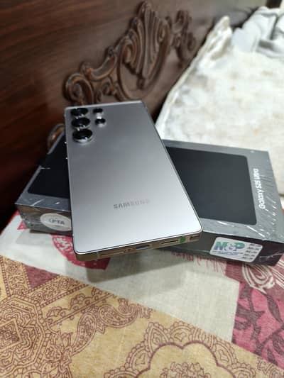 SAMSUNG S25 ULTRA TITANIUM GREY Full  official warranty