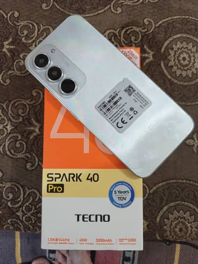 Tecno spark 40 pro Brand new condition