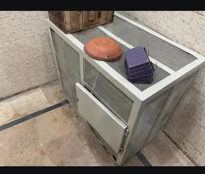 Cage for parrot and Hen  (Angle Iron)