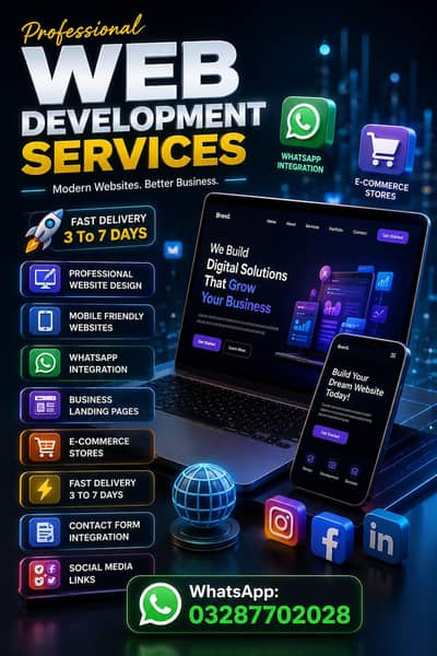 Professional Web Developer | Landing Page & Website Design