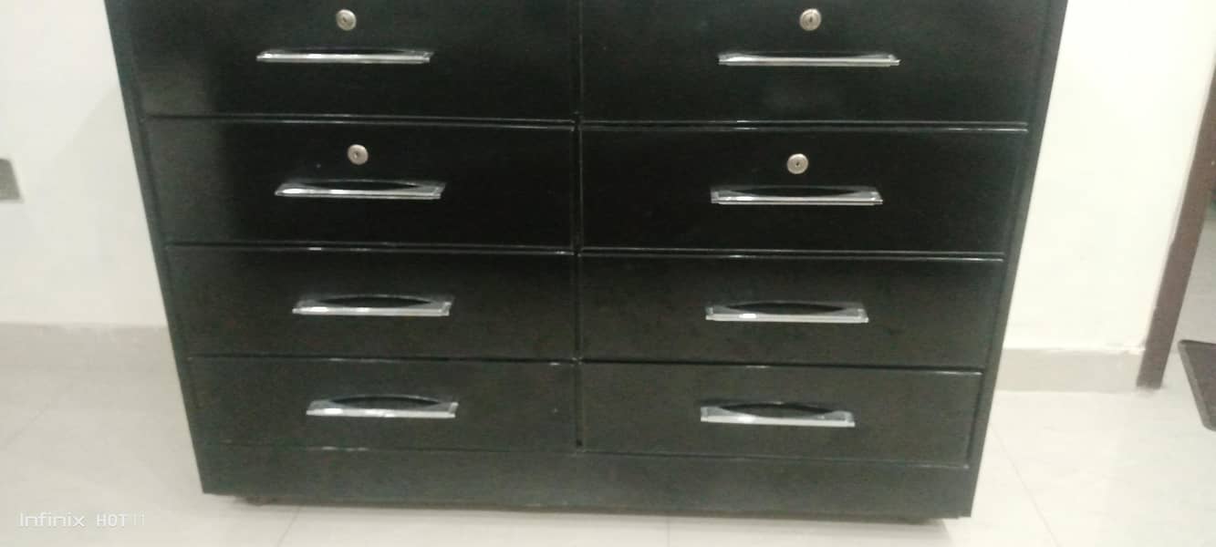 Dressing Table with Mirror | Makeup Vanity | Bedroom Furniture Set 1