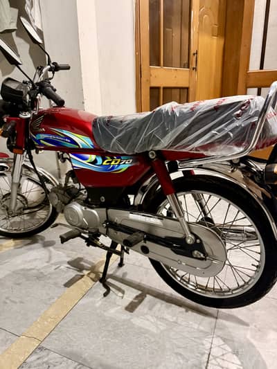 Honda CD 70 | Model CD 70 | Year 2024 | 3500 KM Use Bike