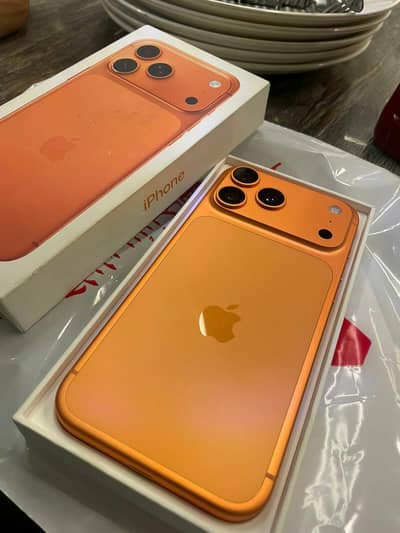 i phone 17 pro max jv / 256 / orange