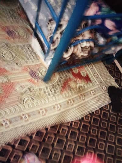 iron bed