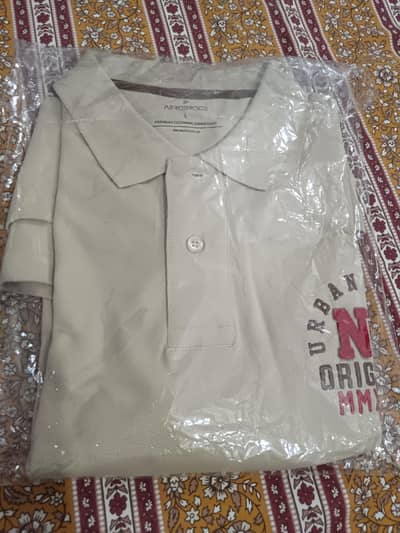 Aerobridge polo shirt brand new L size