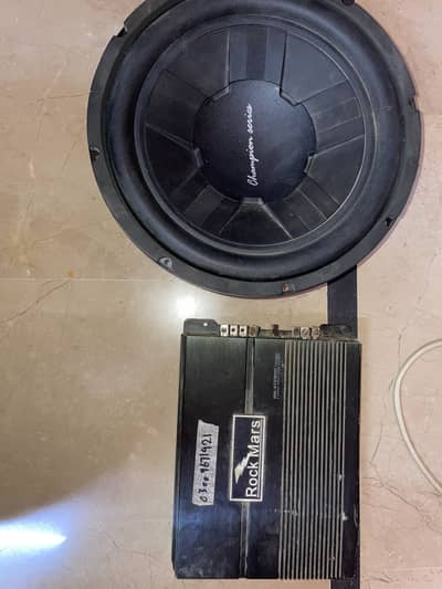 Subwoofer Champion series
