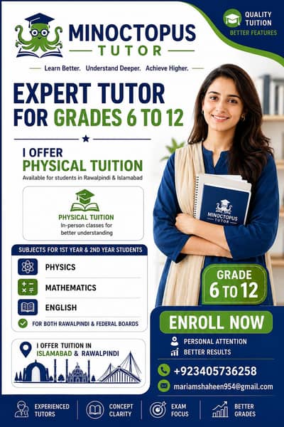 home-based tuition service in Islamabad and  Rawalpindi