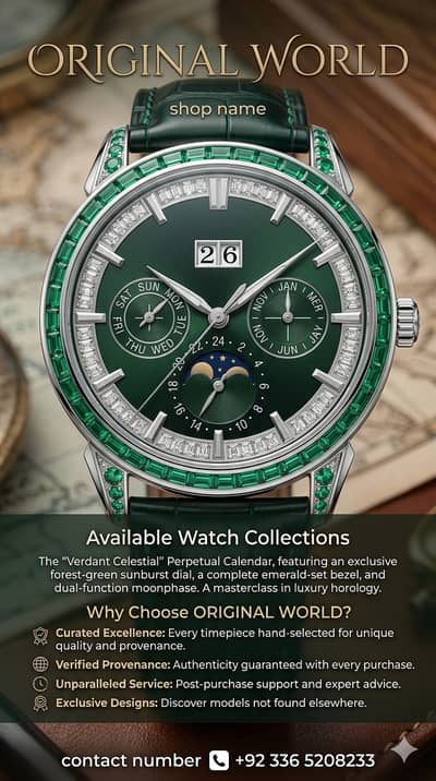 ORIGINAL WORLD – Premium Watch Collections | Hanboro automatic watch