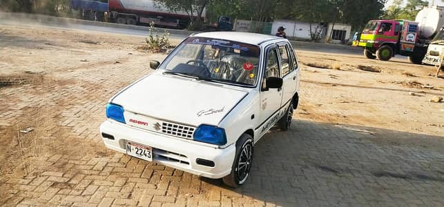 Suzuki Mehran VXR Full Karak Decorated With Petrol New Color Sounds