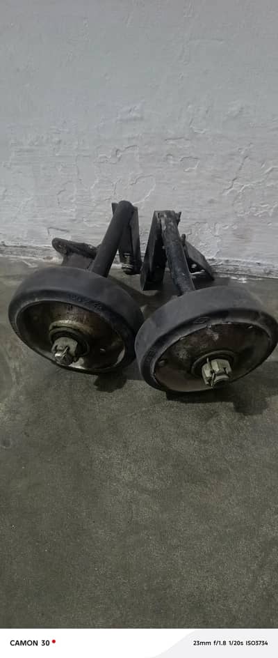 Electric Scooty Practice wheel | side wheel for scoty in new condition