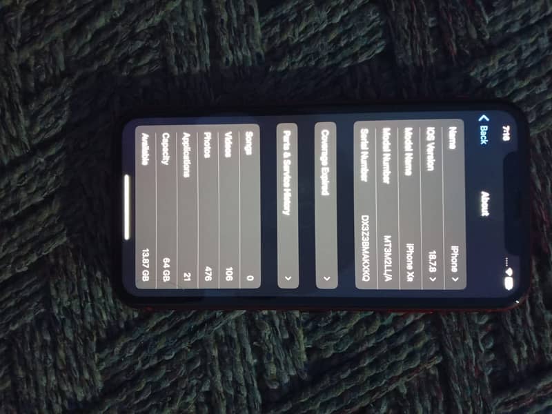iPhone XR 5