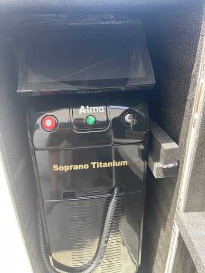 Alma soprano titanium (3 available with box)