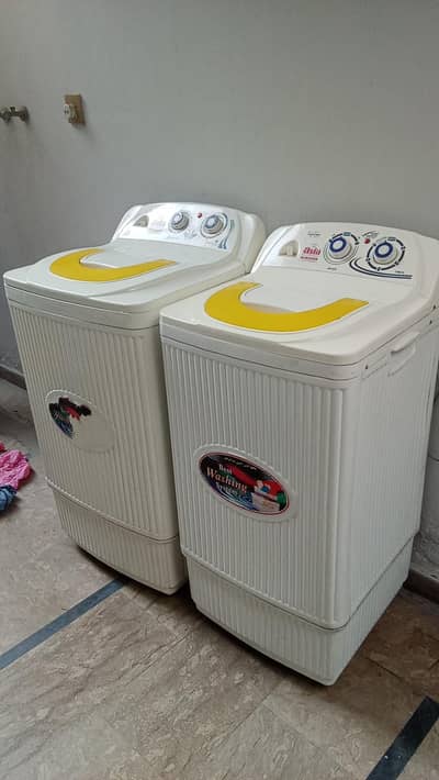 washing machine and dryer