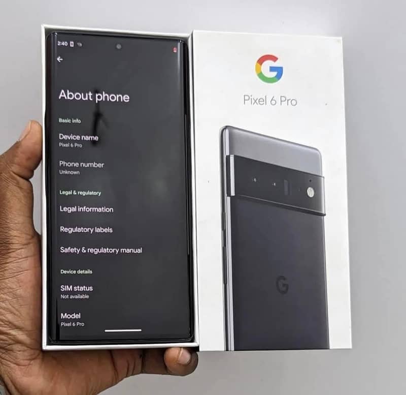 Google pixel 6 pro 1