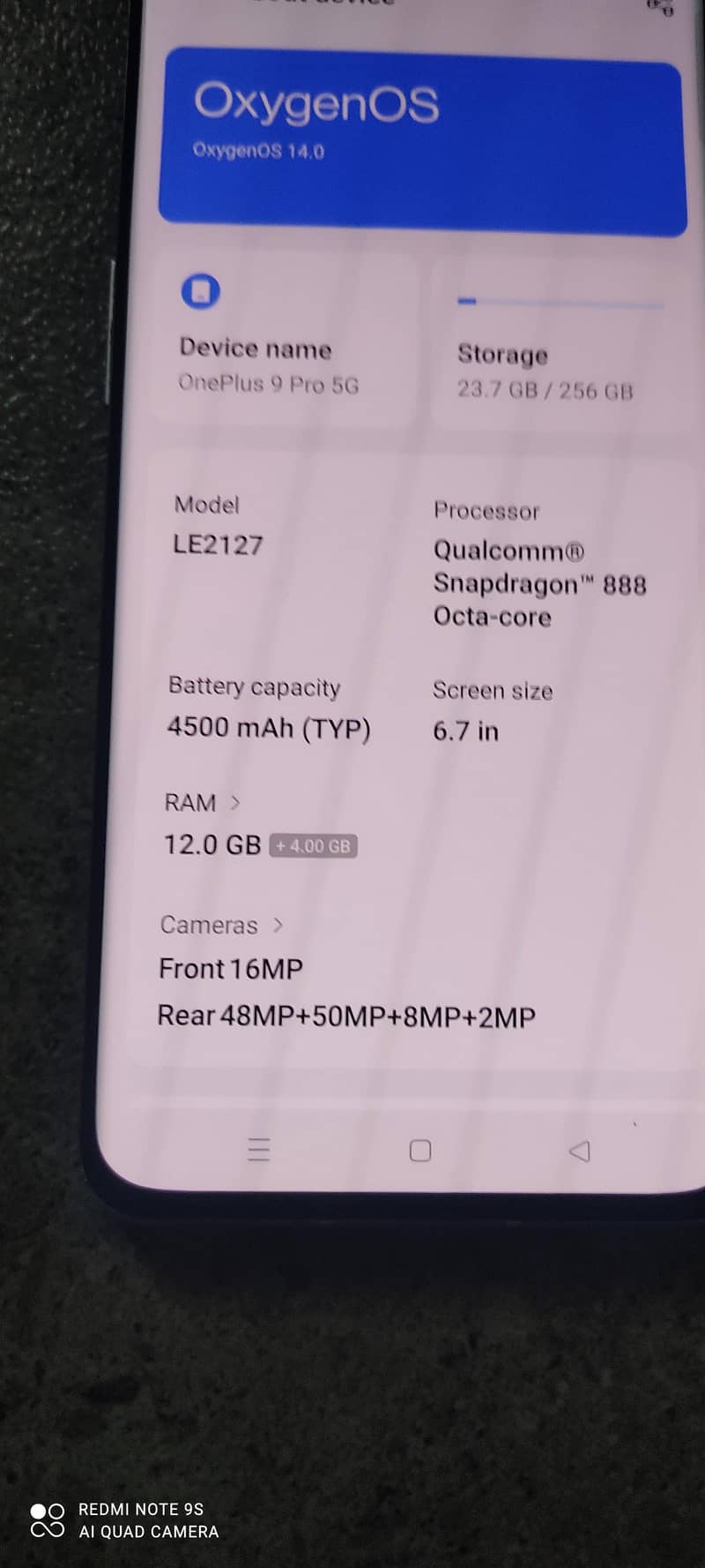 ONE PLUS 9 PRO 6