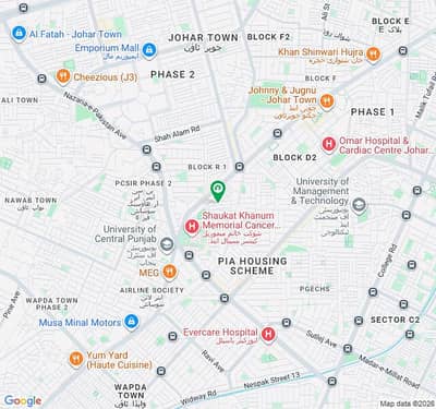 5 Marla Plot For Sale R2 Block, Johar Town, Lahore