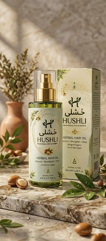 Hushli Hair Growth Oil /Long & Strong Hair Oil/ Best Anti Hairfall oil