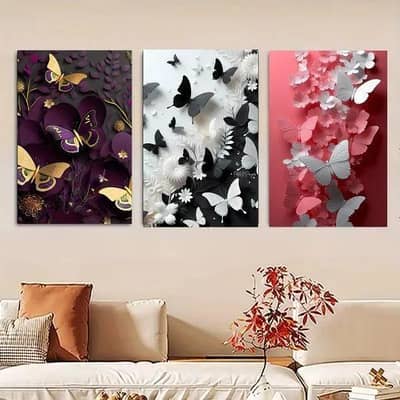 8x11 inch butterfly  tiles for wall decor
