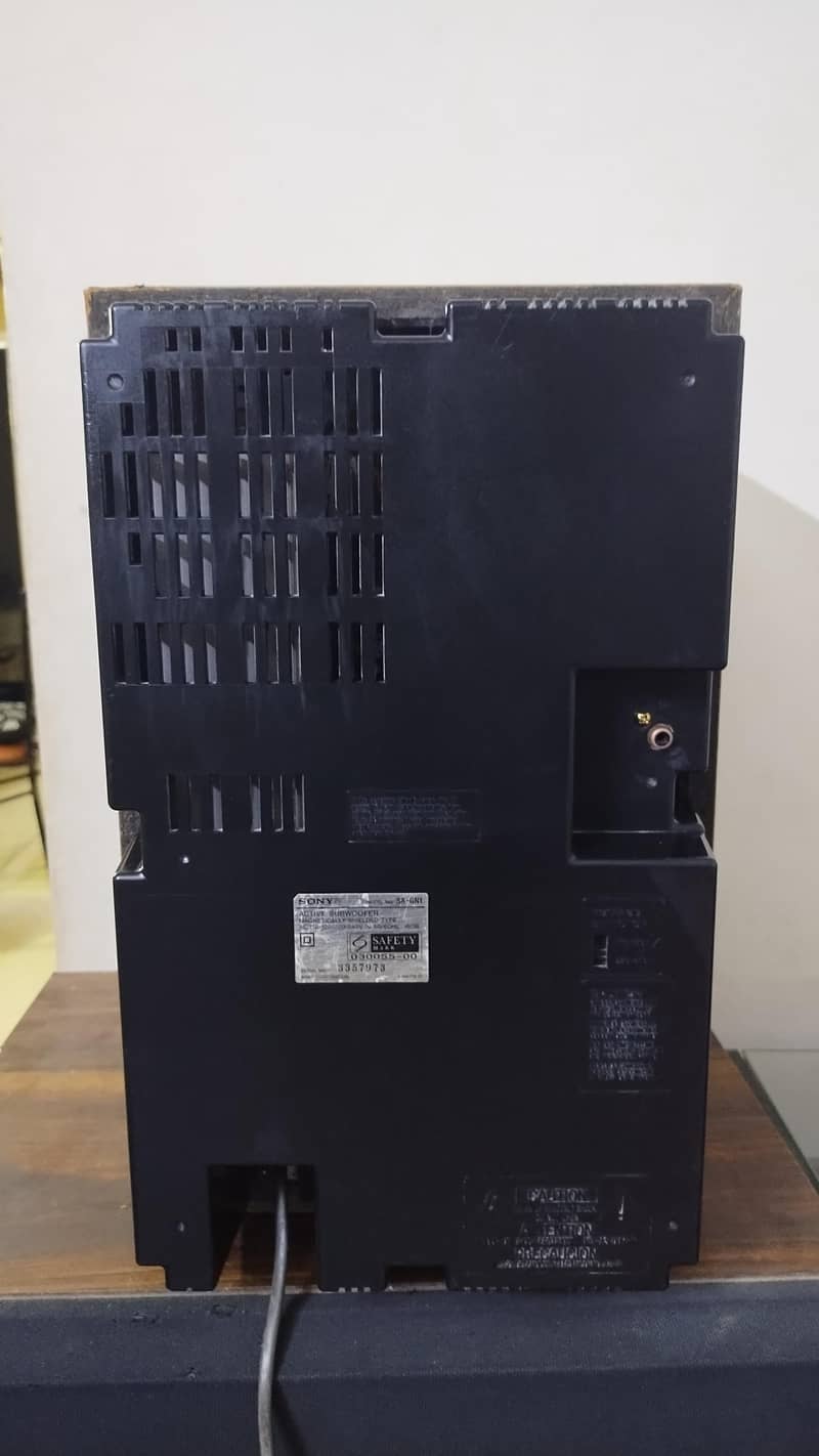 Sony active woofer 3
