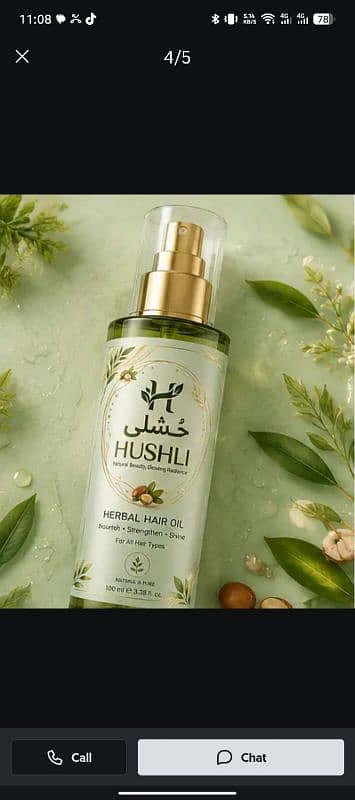 Hushli Hair Growth Oil /Long & Strong Hair Oil/ Best Anti Hairfall oil