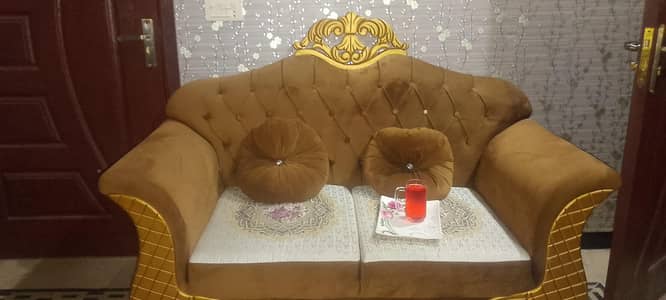 7 seater sofa for sale or exchange with L shape