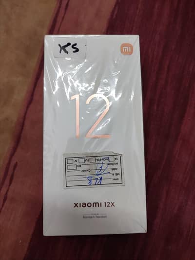 Xiaomi 12X.   12/256. dual SIM pta approved