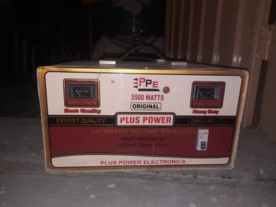 Stablizer 5500 watt