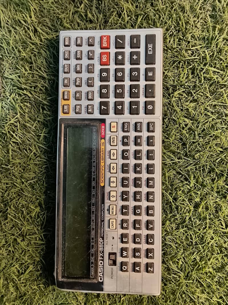 CASIO FX880P PROGRAMMABLE CALCULATOR 3