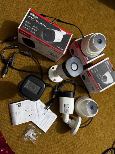 Five cameras
