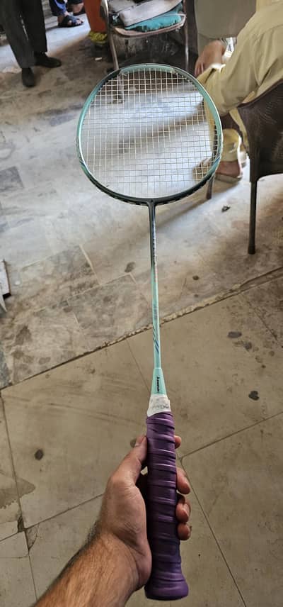 kawasaki Lightweight Badminton Racket- Almost new | Mint green colour