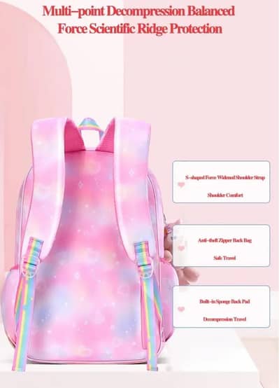 pink girl bag