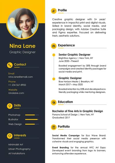professional Cv maker