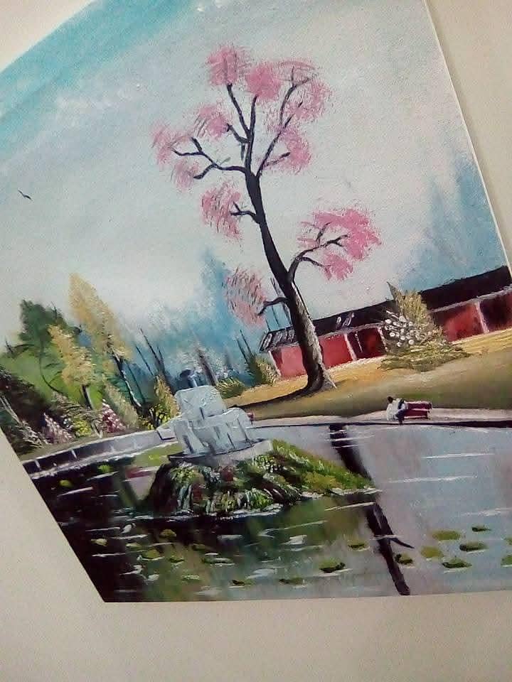 calligraphy landscape 2
