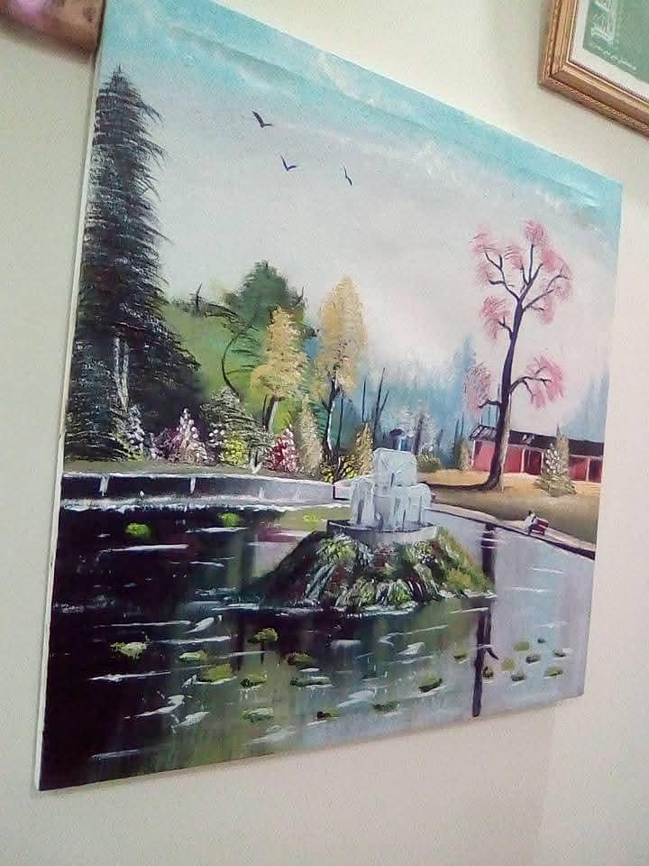 calligraphy landscape 4
