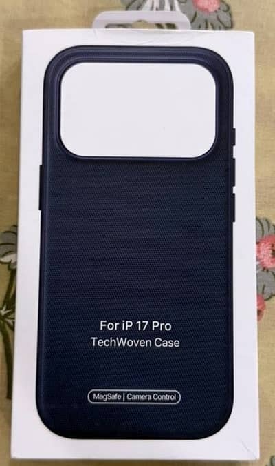 iPhone 17 pro blue techwoven case
