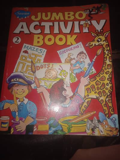 jumbo activity book