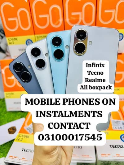 Infinix Tecno Realme Redmi Itel All Mobiles On Easy Instalments