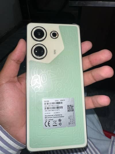 Tecno Camon 20 special edition for sale all ok with box