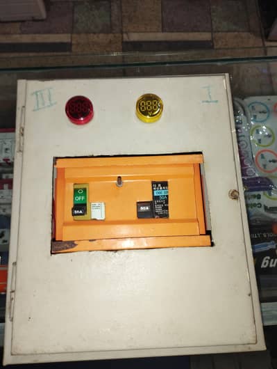 Change over Panel Box 50 Amp In Best conditions
