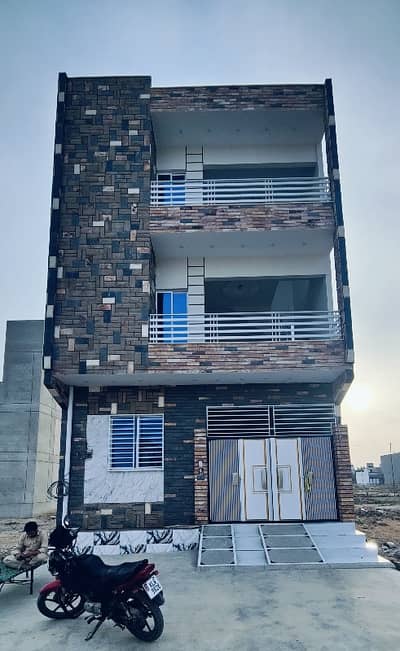 BRAND NEW HOUSE FOR SALE IN SAADI GARDEN BLOCK 3 SCHEME 33 KARACHI