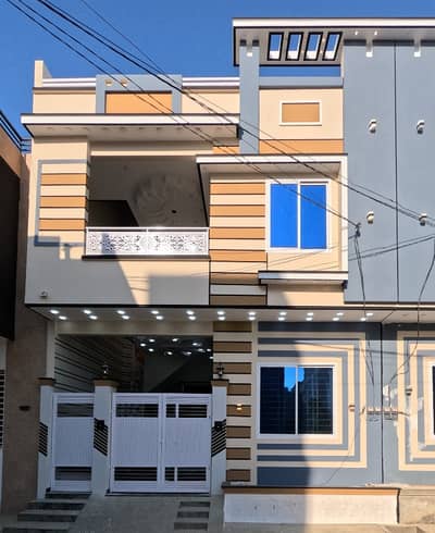 BRAND NEW LUXURY 120 SQ YARDS GROUND +1 FLOOR HOUSE IN HANSA SOCIETY