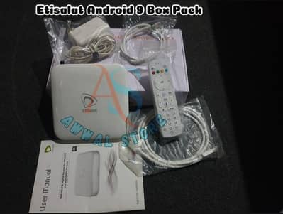 Etisalat Android 7 & 9 Tv Box