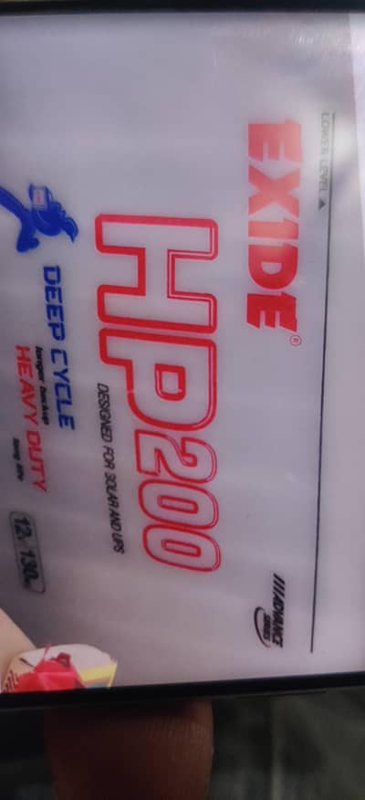 HP 200 130 Amp 4 batteries
