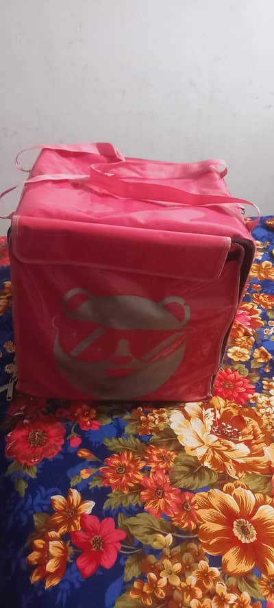 Foodpanda Delivery Bag for Sale Good Condition