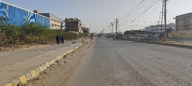 PRIME LOCATION 2420 SQUARE YARD HALF ACRE INDUSTRIAL PLOT FOR SALE IN BLOCK J PHASE 2 SITE SUPER HIGHWAY INDUSTRIAL AREA KARACHI