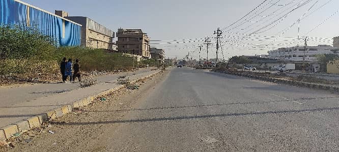 PRIME LOCATION 2420 SQR. YDS HALF ACRE INDUSTRIAL LAND FOR SALE IN BLOCK J PHASE 2 SITE SUPER HIGHWAY INDUSTRIAL AREA KARACHI