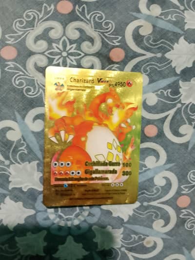 REAL GOLDEN CARD POKEMON