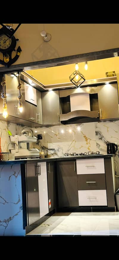 Flat For Sale Al Minal Tower 2 Bed dd Block 3a Gulistan e Jauher.